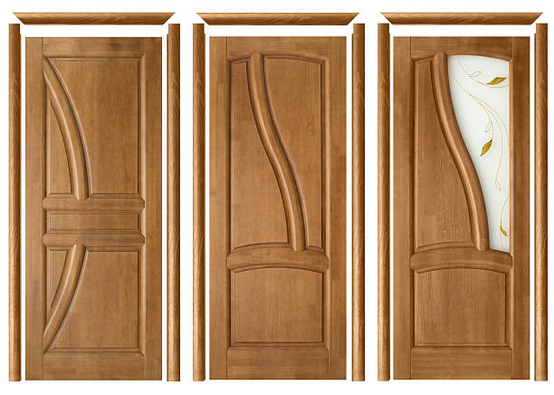 Carved-Panel Custom Door