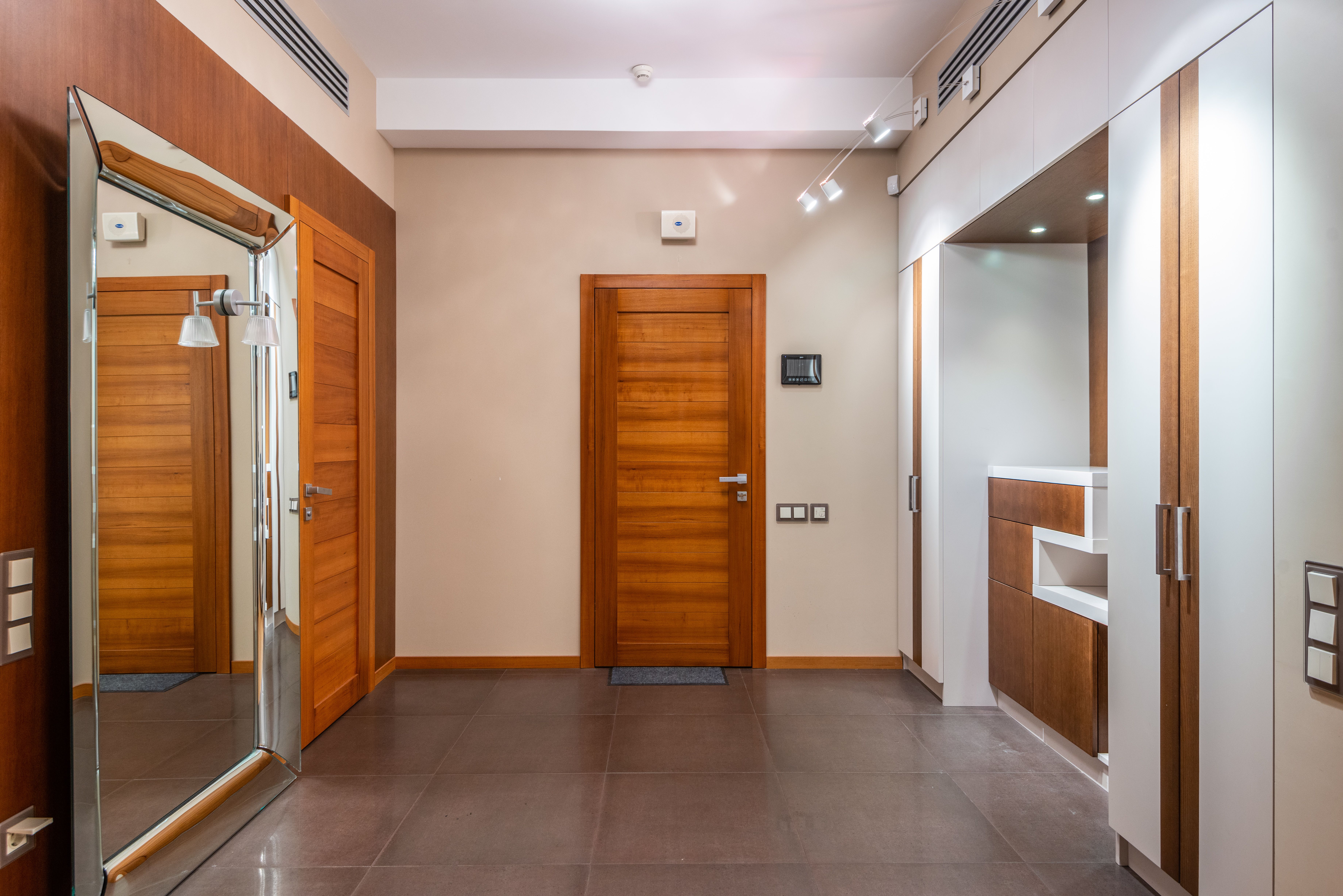 Apartment Corridor Doors